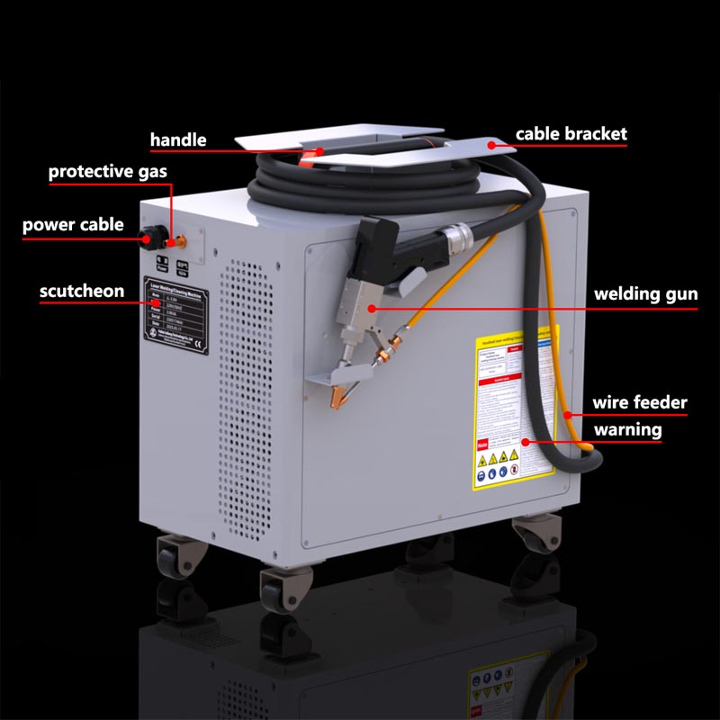 Industrial Laser Welding Tool - Mesin Las Laser Genggam Industri -