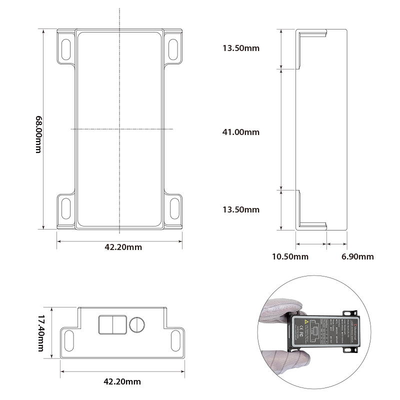 Industrial Grade Laser - Sensor Pengukur Jarak Laser Keluaran TTL