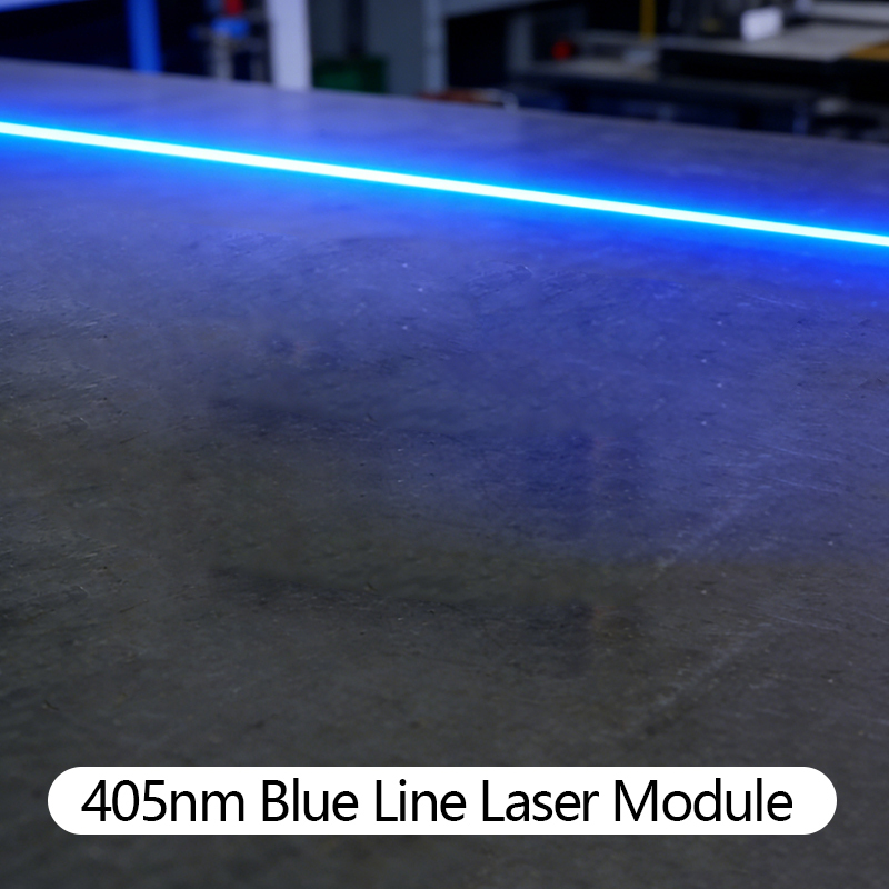 Industrial Blue Laser - Modul Dioda Laser Biru 405nm D12X45mm