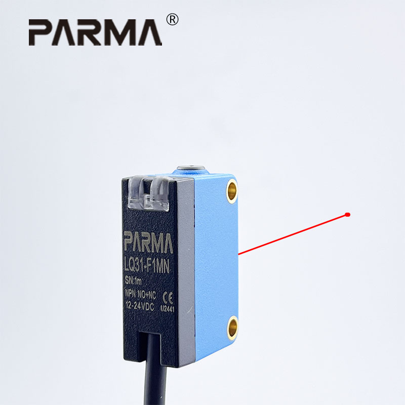Industrial Laser Sensor - PARMA LQ31-F1MN Sensor Fotoelektrik Laser Refleksi