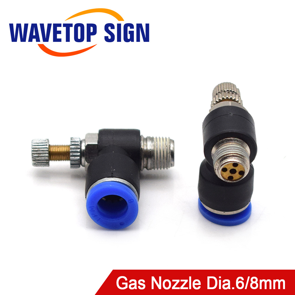 Industrial Laser Engraving Machine - WaveTopSign nosel Gas pengatur udara Dia.6mm
