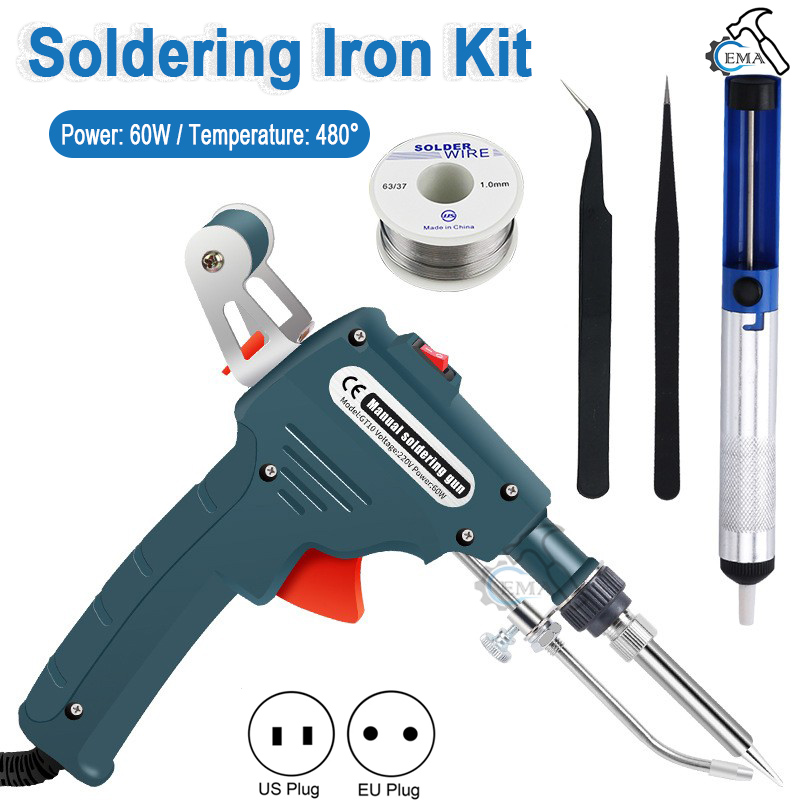 Industrial Laser Welding Tool - Pistol Solder Otomatis 110V/220V 60W Steker