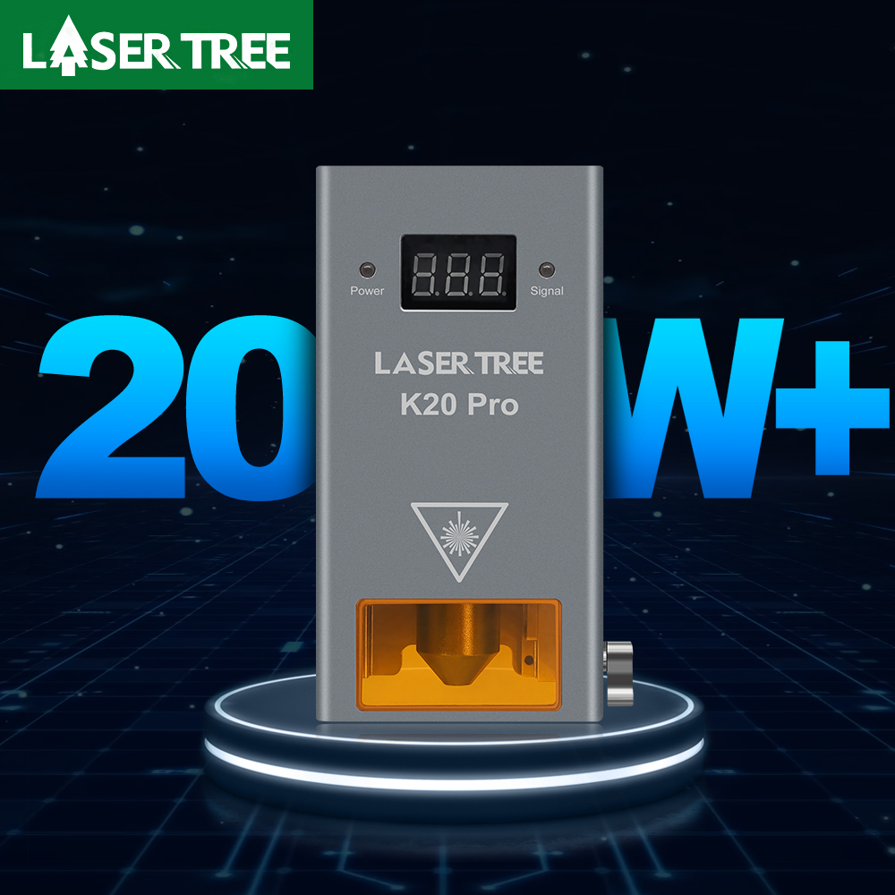 Industrial Laser Cutter - Pohon LASER K20 20W, kepala Laser