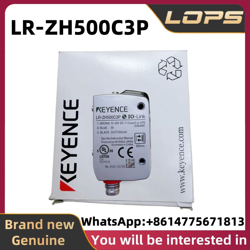 Industrial Laser Brands - Sensor Laser KEYENCE LR-ZH500C3P Baru Asli,