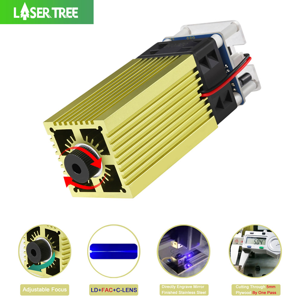 Industrial Laser Cutter - LASER pohon 4W 5W modul Laser