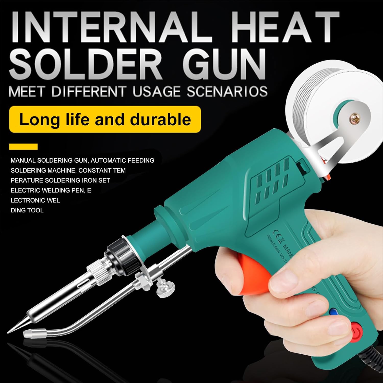 Industrial Laser Welding Tool - Set Pistol Solder Listrik 60W 110V/220V,