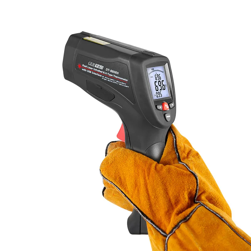 Industrial Laser Brands - Termometer Inframerah Profesional Premium DT-8868H Merek
