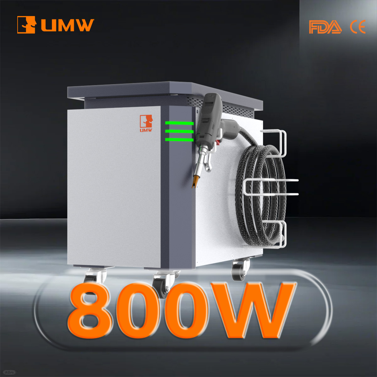 Industrial Laser Metal Cutting Machine - Mesin Las Serat Genggam 800W untuk