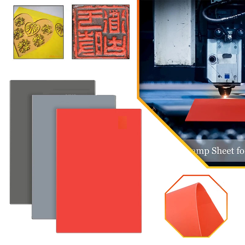 Industrial Laser Engraving Machine - Alas Karet A4 DIY Bahan Ukiran