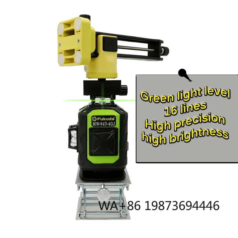 Industrial Laser Measuring Device - Level Laser Industri Hijau 4D 16-Garis,