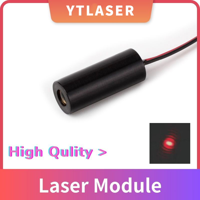 Industrial Grade Laser - PMMA/Lensa Kaca D8x20mm 635nm 650nm Red
