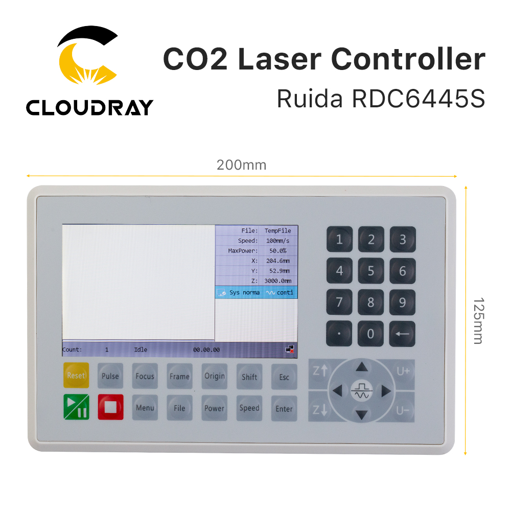 Ruida RDC6445 RDC6445G RDC6445 - Industrial Laser Cutter ulasan dan harga
