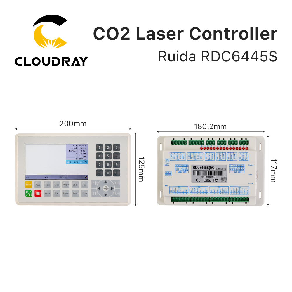 Ruida RDC6445 RDC6445G RDC6445 - Industrial Laser Cutter ulasan dan harga