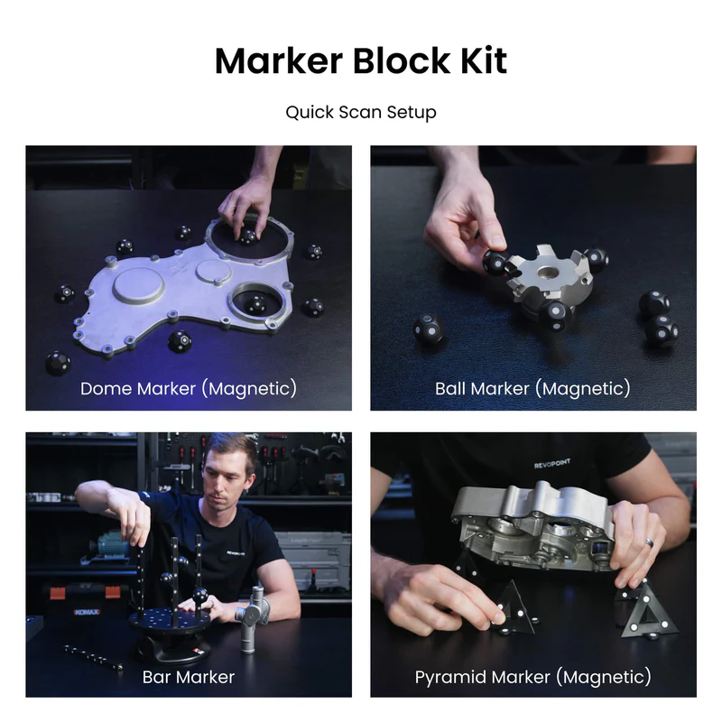 Pemindai 3D Revopoint MetroX P - Industrial Blue Laser ulasan dan harga