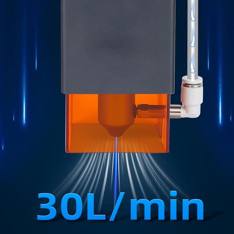 Pompa Bantuan Udara Laser 30L/ - Industrial Laser Engraving Machine ulasan dan harga