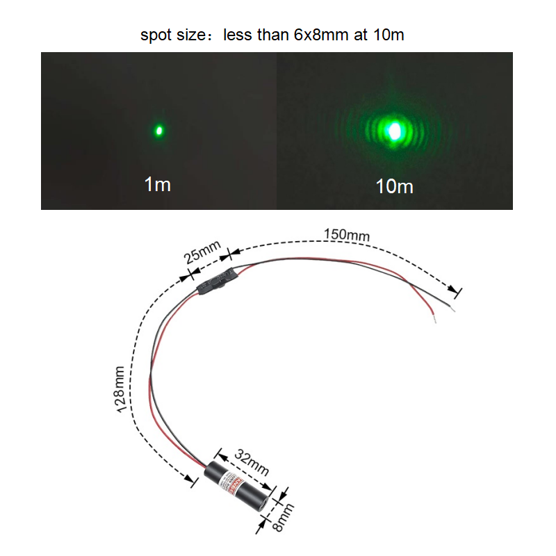 Modul Dioda Laser Titik Hijau  - Industrial Grade Laser ulasan dan harga