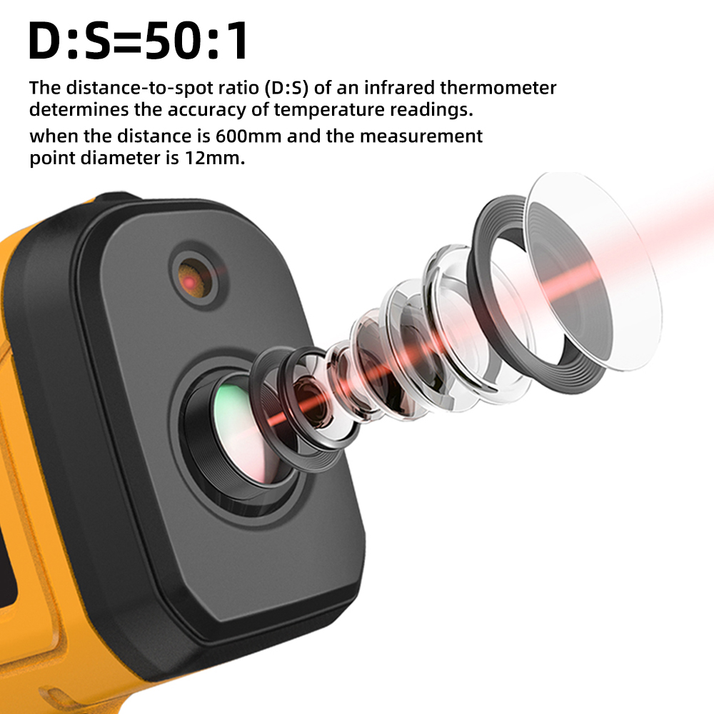 BSIDE -50 ~ 1400C termometer i - Industrial Laser Sensor ulasan dan harga