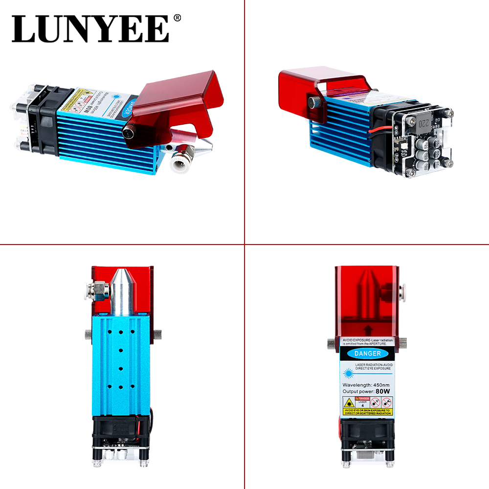LUNYEE Modul Laser 80W 40W den - Industrial Laser Cutter ulasan dan harga