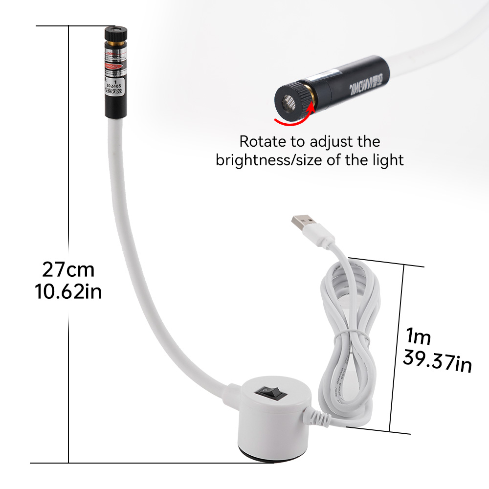 Lampu Laser merah berdaya USB  - Industrial Laser Cutter ulasan dan harga
