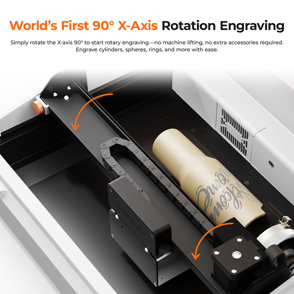 TOOCAA NOVA 20W Mesin Pengukir - Industrial Laser Engraving Machine ulasan dan harga