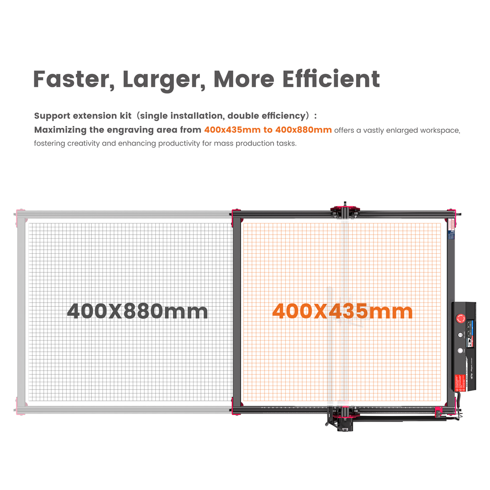 AlgoLaser DIY KIT MK2 10W Mesi - Industrial Laser Cutter ulasan dan harga
