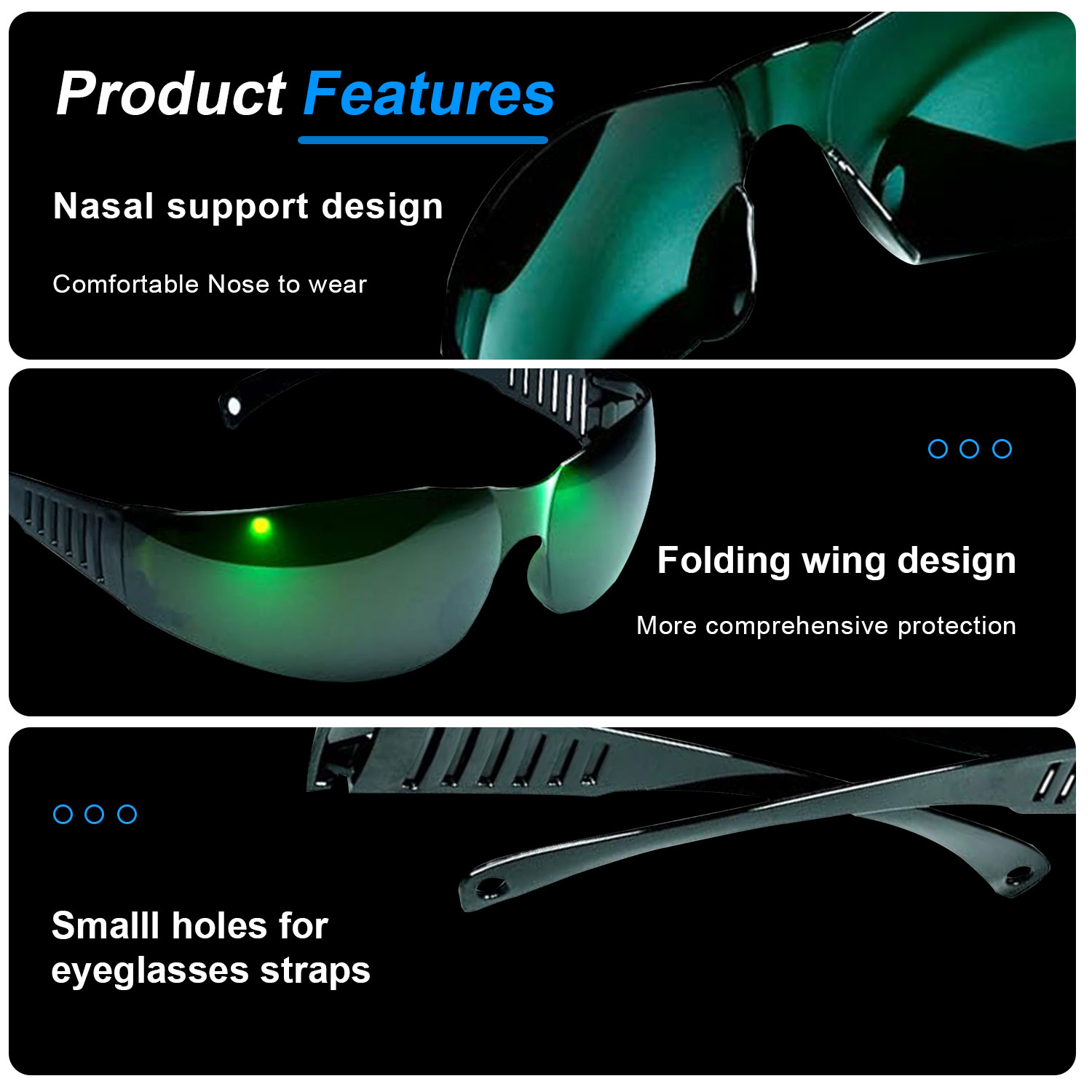 Kacamata timbal radiasi kacama - Industrial Laser Glasses ulasan dan harga