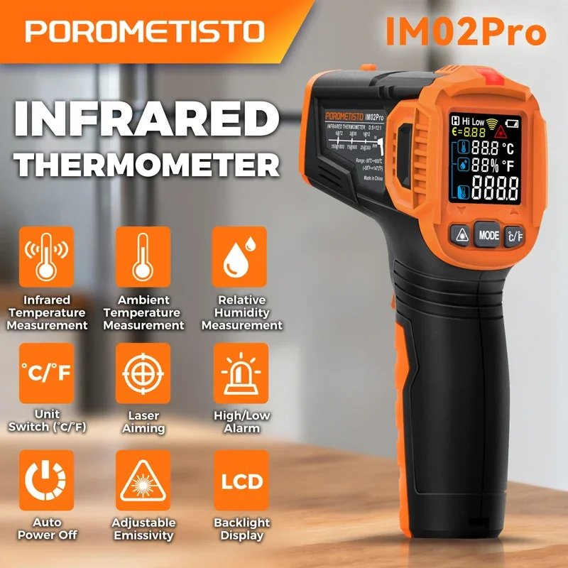 Termometer Inframerah -50~380C - Industrial Laser Sensor ulasan dan harga
