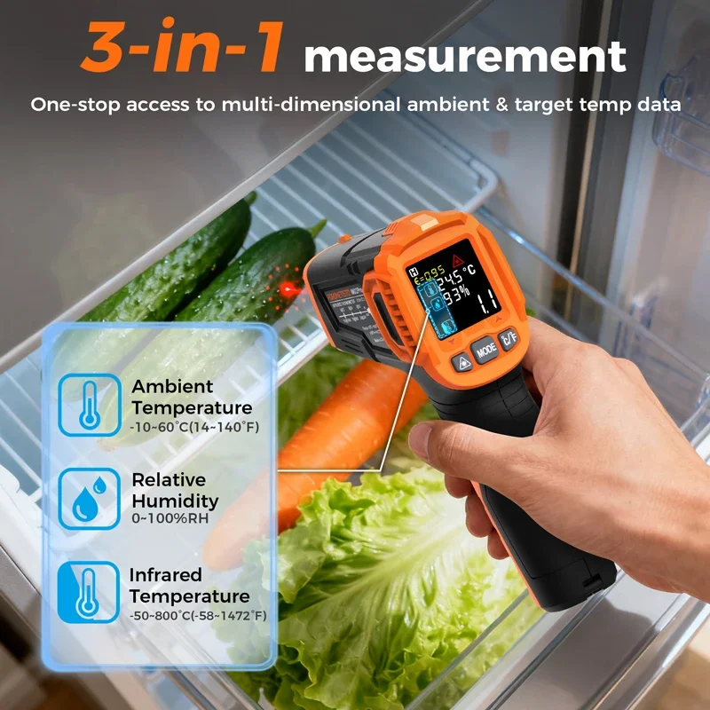 Termometer Inframerah -50~380C - Industrial Laser Sensor ulasan dan harga