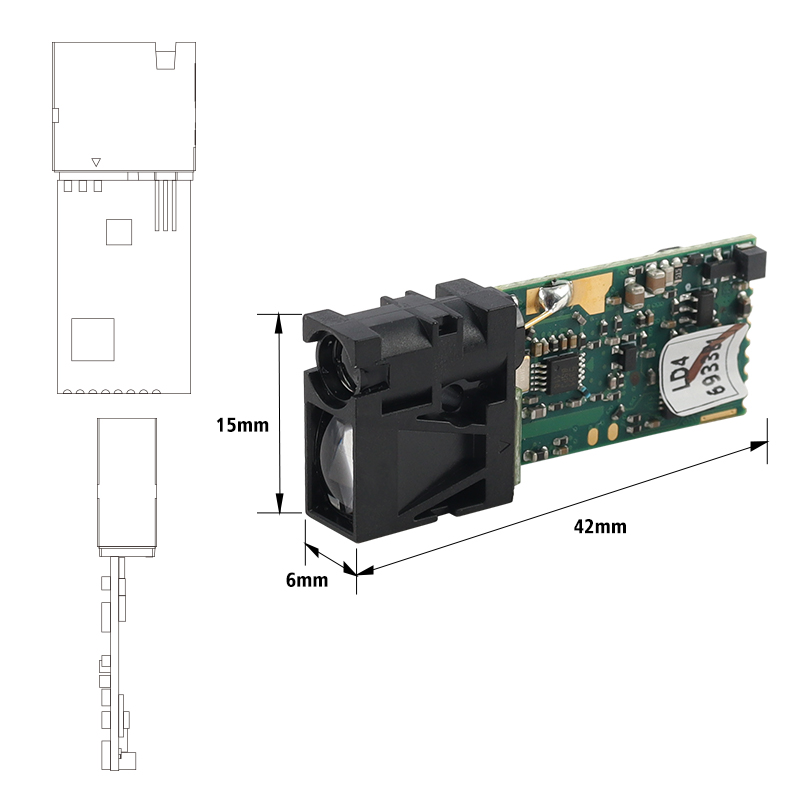 Sensor Pengukur Jarak Laser Pr - Industrial Laser Sensor ulasan dan harga